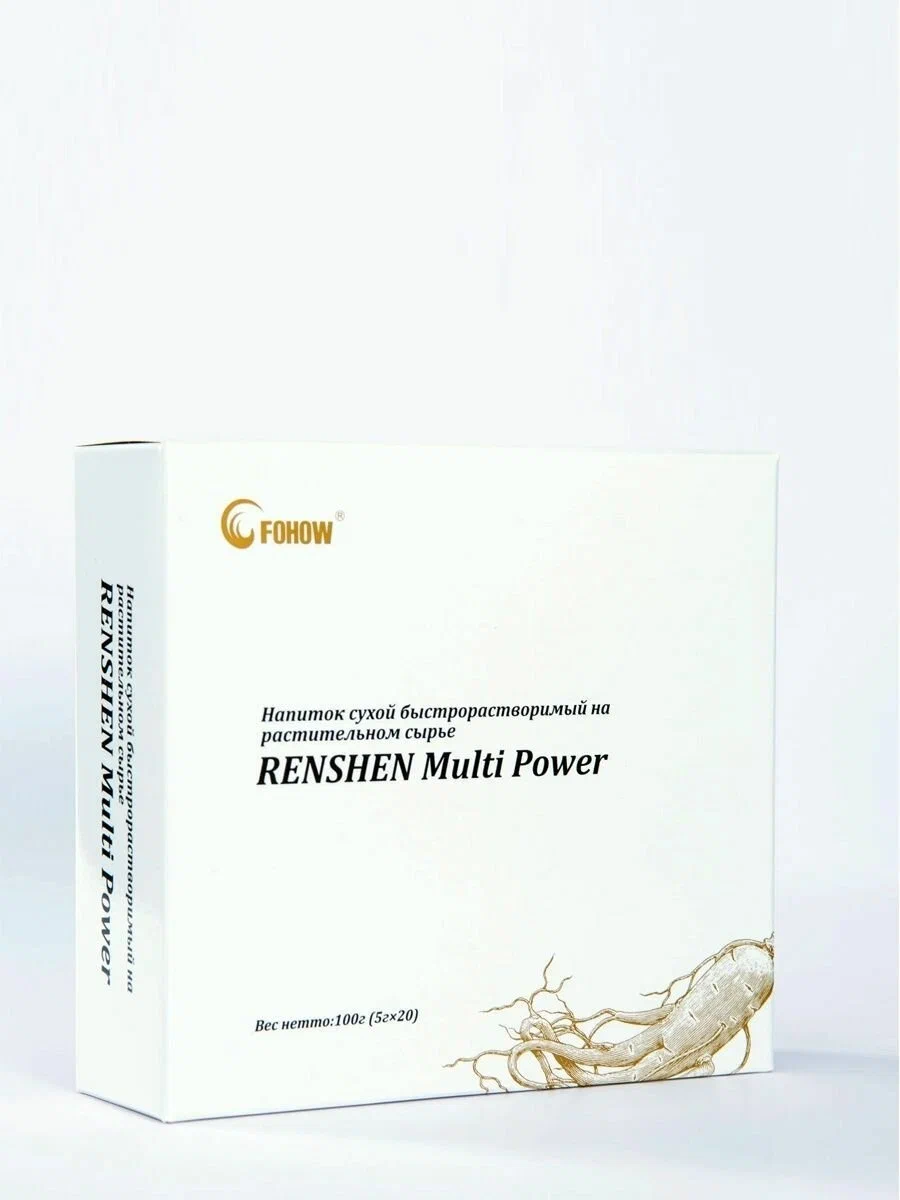 Renshen Multy Power Fohow: состав напитка